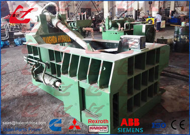 Compacteur de presse de mitraille de feuilles d'aluminium avec la force de presse de 125 tonnes